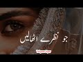 Qayamat Hai Zalim Unki Nichi Nigahe Status