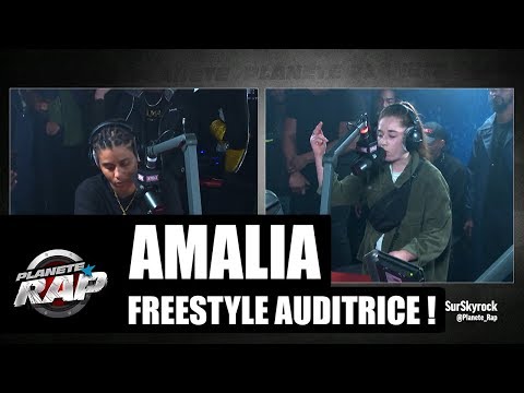 Amalia "Arrêtez-tous" Freestyle auditrice dans le studio ! #PlanèteRap