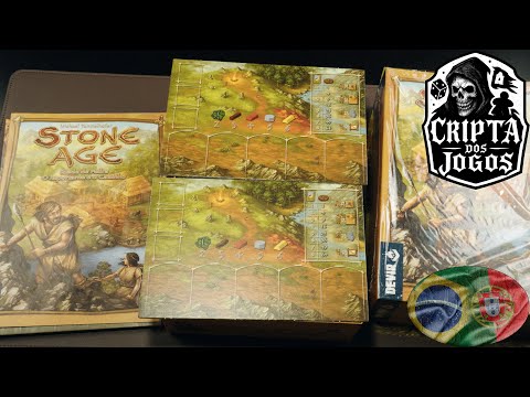 Unboxing do Stone Age (Idade da Pedra)