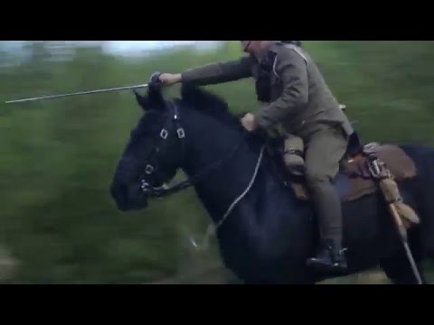 WWI 16th Lancers - with swords.