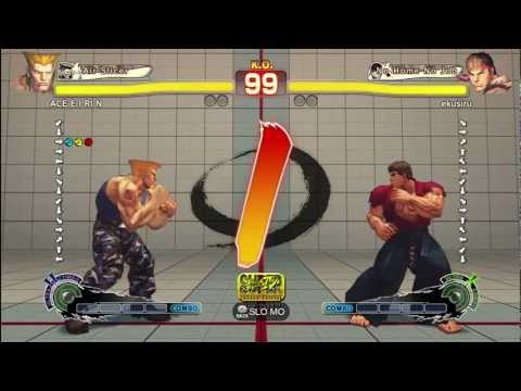 ACE EIRIN (Guile) vs Ekusiru (Ryu)