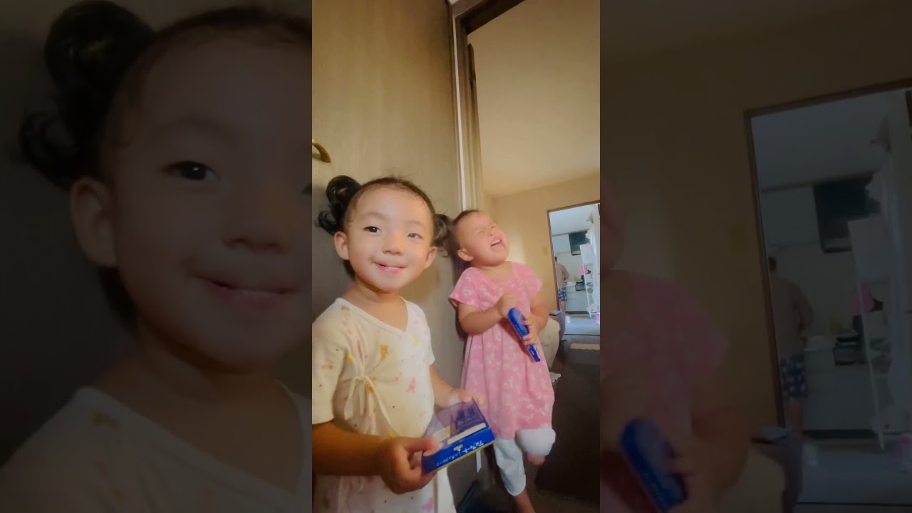 Omiko Chang & Anshi Chang #golefamilyinjapan