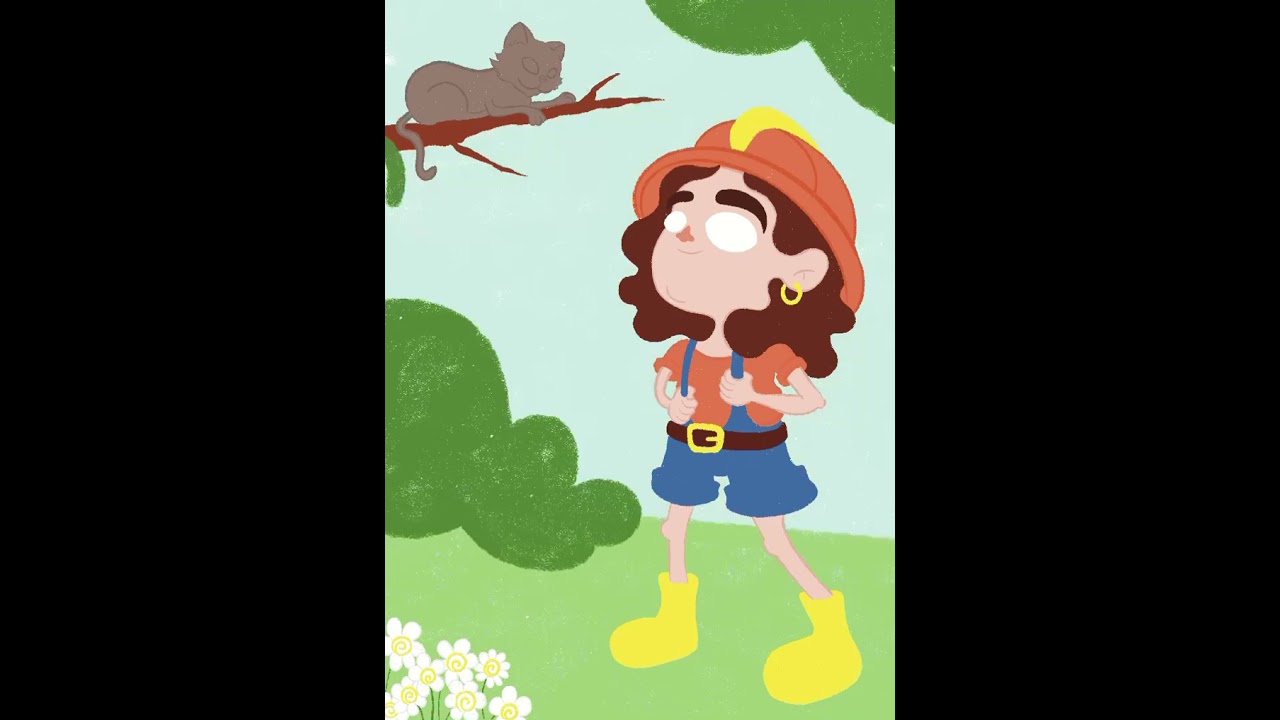 Little Firefighter  on Procreate | Giulia Senra