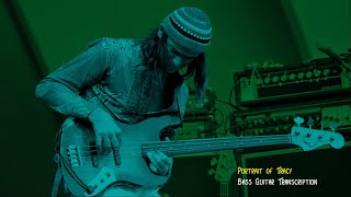 Portrait of Tracy-Bass Tab and Notation-Jaco Pastorius