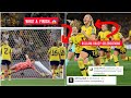 🔥Football world crazy reactions to kosovare asllani's brilliant goal & Sweden beat Australia