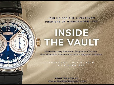 ShopWorn Live: Inside the Vault Watch & Jewelry Presentation