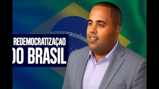 Aula sobre A redemocratização do Brasil pós 1985.