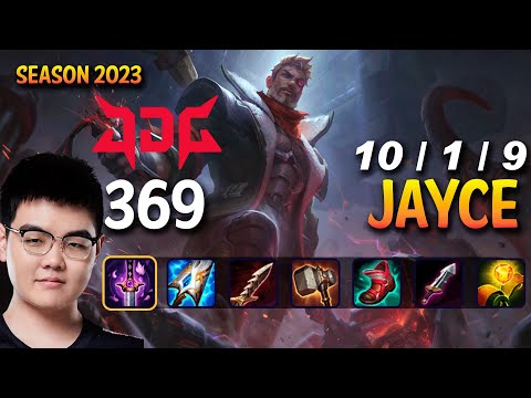 JDG 369 JAYCE vs IRELIA Top - Patch 13.13 KR Ranked