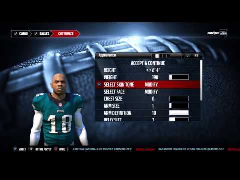 Madden NFL 16 connected franchise WR creation