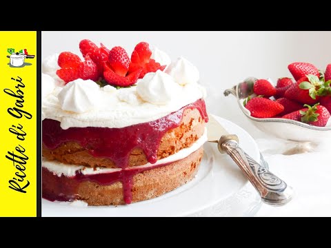TORTA FRAGOLE E MASCARPONE FACILISSIMA Naked Cake alle fragole RICETTE DI GABRI