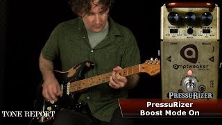 Video thumbnail for Amptweaker PressuRizer Compressor by ProGuitarShopDemos
