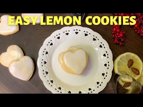 EASY LEMON GLAZED COOKIES ❤️ Slovenian Recipe