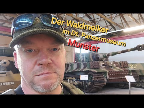 With the Waldmeiker in the German Tank Museum (DPM) Munster