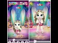 Baby Angela V S Adult Angela On Hawaiian Stage Who Dances Better