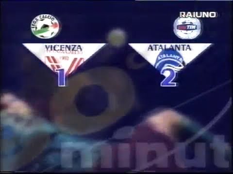 2000-01 (2a - 15-10-2000) Vicenza-Atalanta 1-2 [Toni,Doni,F.Rossini] Servizio 90°Minuto Rai1