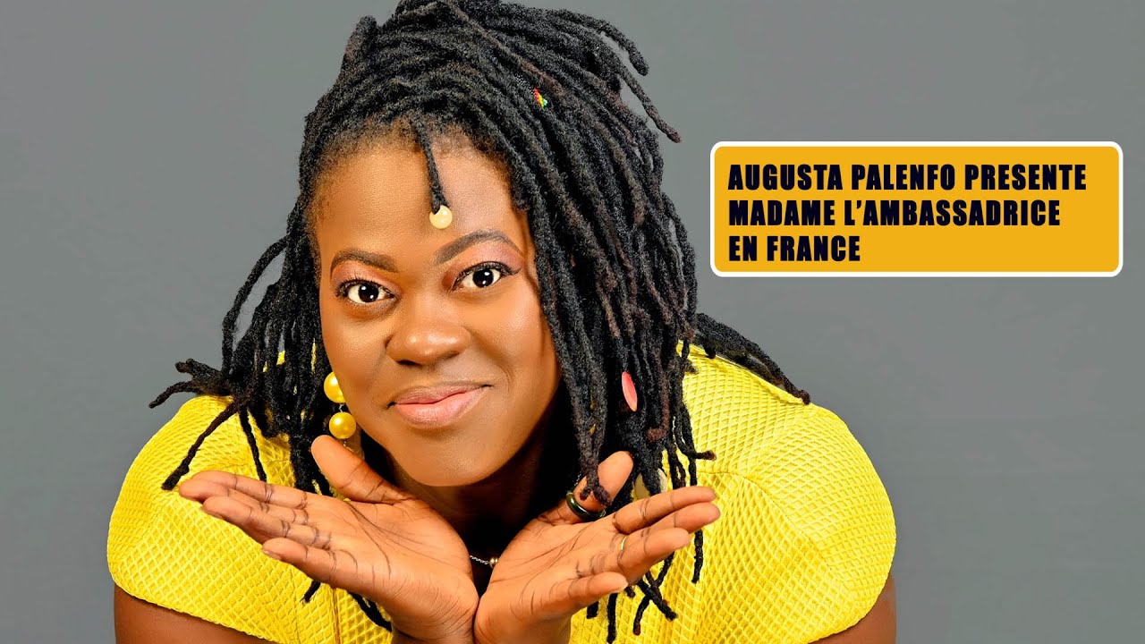 Augusta Palenfo présente son film Madame l'ambassadrice en France.