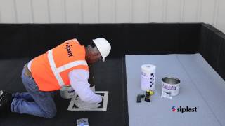 Siplast Parapro Flashing Application: 6. Apply Parapro Flashing.
