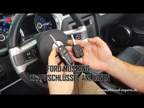 Ford Mustang Funkschlüssel und Fernbedienung als Klappschlüssel umbauen , nachrüsten