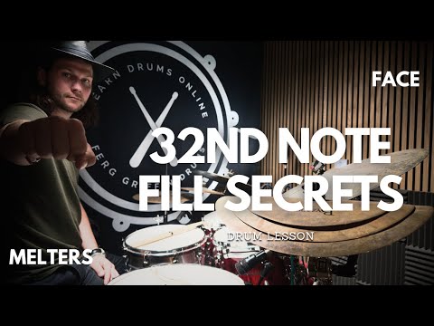 32nd Note Drum Fill Vocabulary | Face Melters