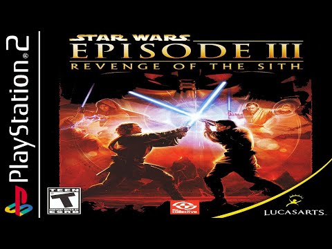 Star Wars Episode III: Revenge of the Sith - Story 100% - Full Game Walkthrough / Longplay (PS2)