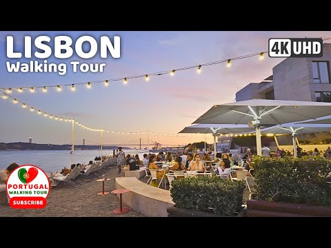 🇵🇹 [4K WALK] Lisbon Evening Walking Tour | Portugal 2025 | 4K60fps HDR