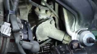 How to replace thermostat Toyota Corolla VVT-i engine. Years 2000-2008.