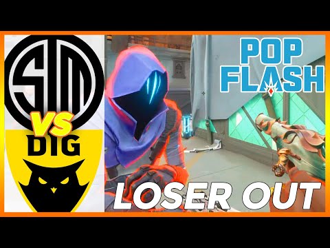 TSM vs Dignitas HIGHLIGHTS - PopFlash Valorant Invitational