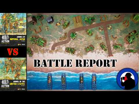 USA vs NEW Japan | Bolt Action Battle Report