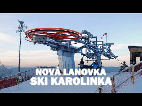 🏗️ Stavba Nové Lanovky - Ski Karolinka - 2025