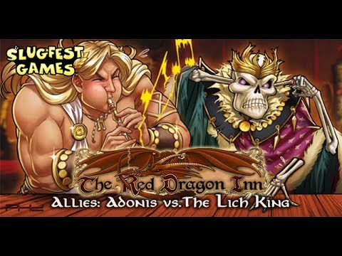 Red Dragon Inn Allies: Adonis vs The Lich King - Game On review