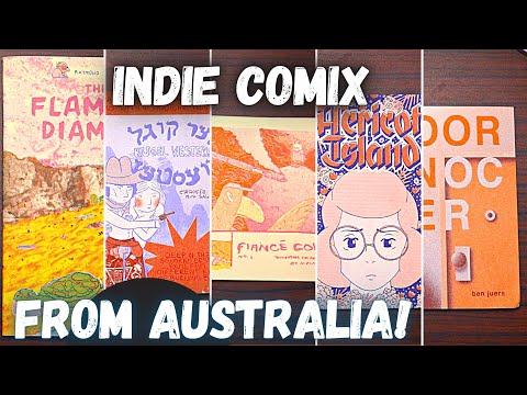 Between Graphic Novels and Minicomics: a comics package from GLOM PRESS!