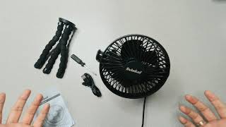 Ultimate Stroller Fan for Babies: Long‑Battery, 360° Tripod, Super Quiet