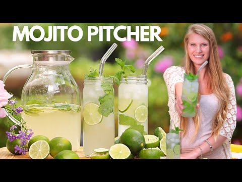 Mojito Recipe | How To Make | BEST Large Batch Party Pitcher