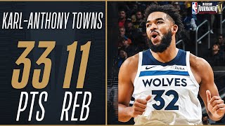 Karl-Anthony Towns - Minnesota Timberwolves - Brandin Podziemski - Golden State Warriors