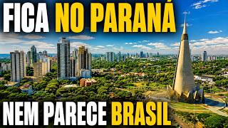 MARINGÁ (PR) é "INSANA": Rica, Verde e Parece Estar em Outro País!