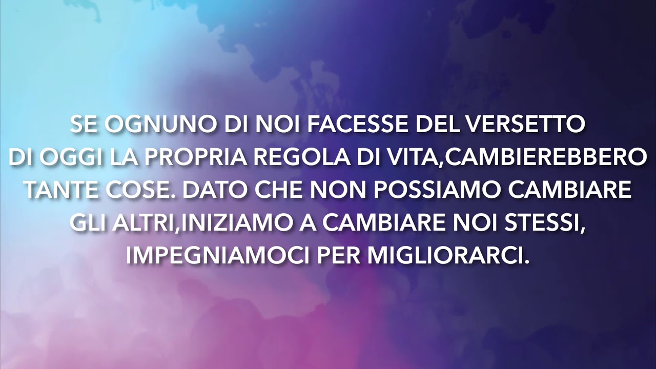 Meditazione Calendario "Parole di Vita" del 11 APRILE 2019