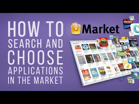 How to search and choose applications