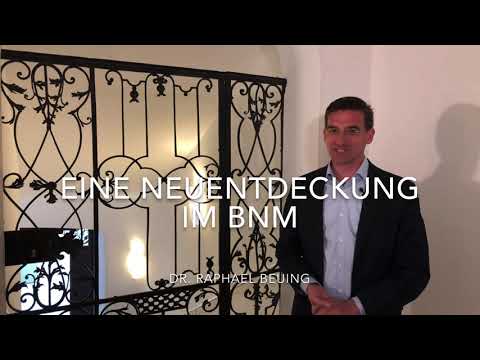 Verborgener Schatz gehoben! Eine Gittertüre aus dem ehemaligen Landschaftsgebäude in München