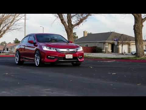 20\" Lexani R-4 Concave Staggered wheels on Honda Accord Special Edition 9.5 Generation