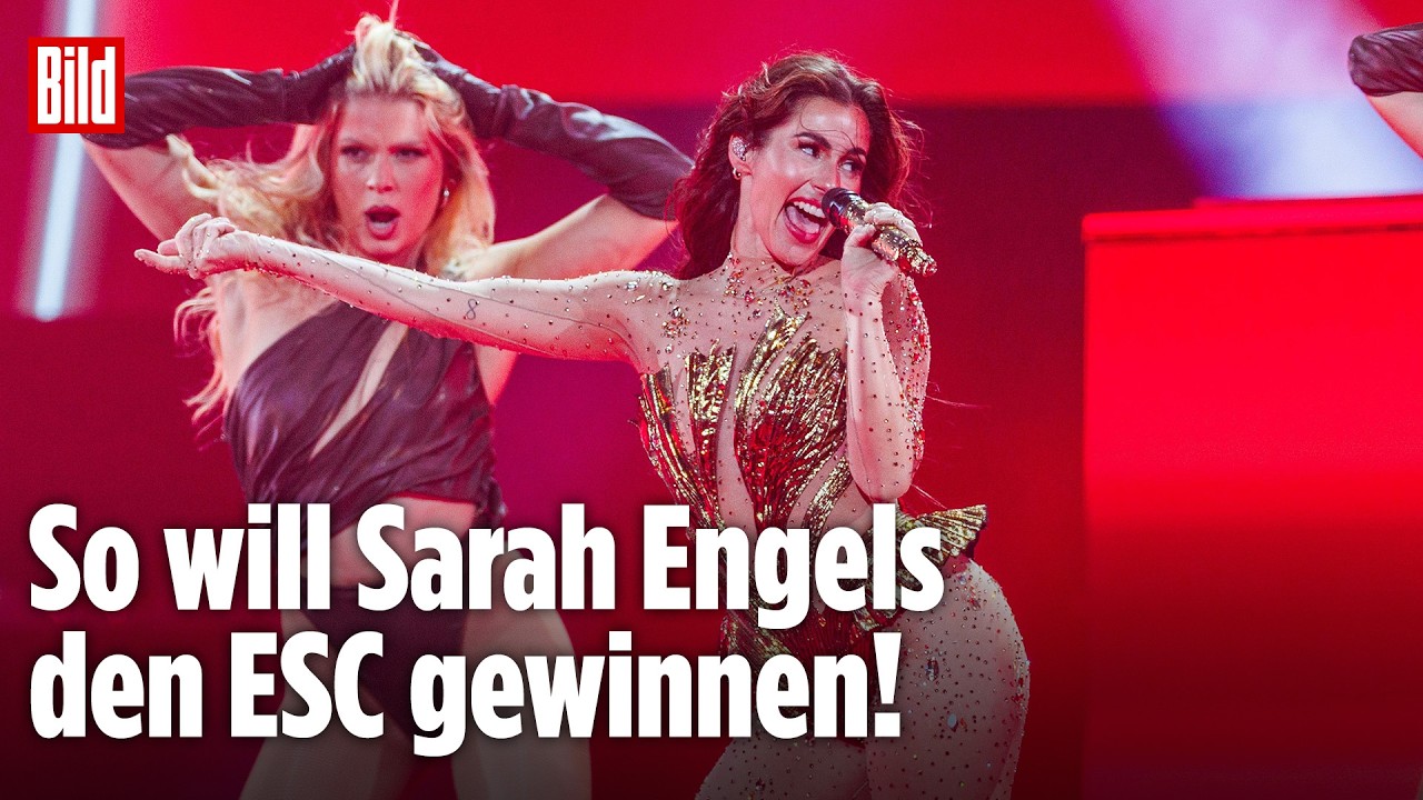 Wien: So will Sarah Engels den ESC gewinnen! | BILD LIVE
