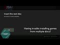 XBox Series X Trouble Installing Red Dead Redemption 2 Multiple Disc Games