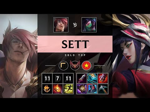 Sett Top vs Akali - VN Grandmaster Patch 25.19