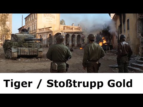 Soldier reacts to tank battle "Shock Troop Gold" / Tiger Battle 1944