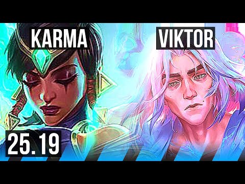 KARMA vs VIKTOR (MID) | 4/0/12 | EUW Master | 25.19