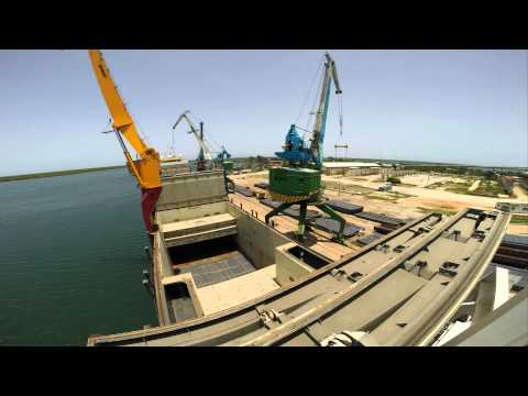 m/v Hollandia Loading in Puerto Padre, Cuba