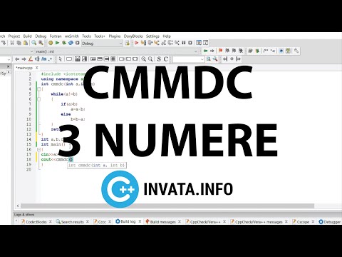 Cmmdc 3 numere - C++
