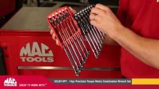 SCLM14PT | 14-PC Precision Torque Metric Combination Wrench Set | Mac Tools®