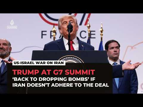 Trump says US will ‘bomb the hell out of’ Iran if country fails to comply with deal