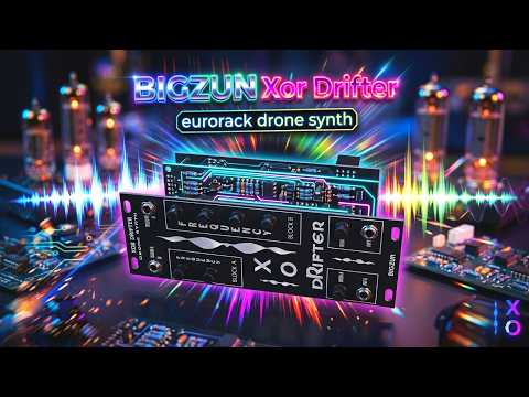 BIGZUN XOR Drifter – Dual Drone Synth | XOR Logic Noise Module | Experimental Glitch Drone Generator | Eurorack 10HP image 6