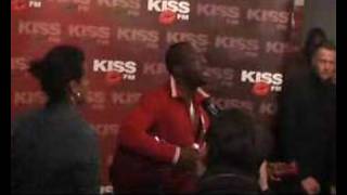 Ngoné with Wyclef Jean 911 at Kiss FM